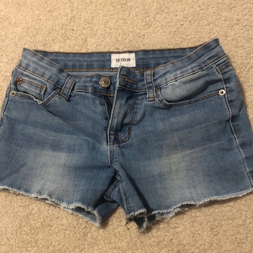 Hudson Jeans Blue Jean Shorts